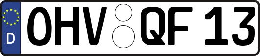 OHV-QF13
