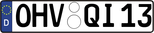 OHV-QI13
