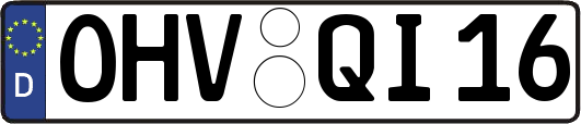 OHV-QI16