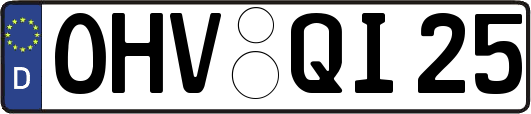 OHV-QI25