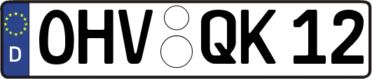 OHV-QK12
