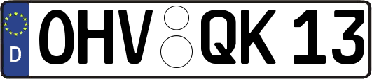 OHV-QK13