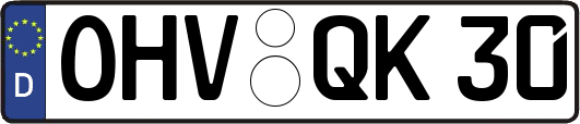 OHV-QK30