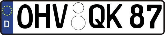 OHV-QK87