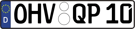 OHV-QP10