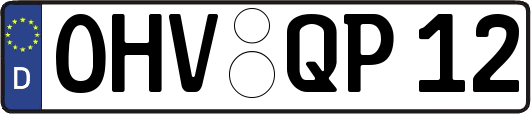 OHV-QP12