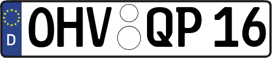 OHV-QP16