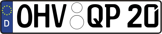 OHV-QP20
