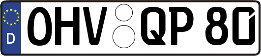 OHV-QP80