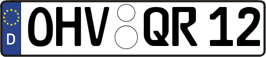 OHV-QR12