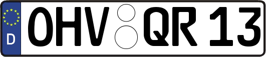 OHV-QR13