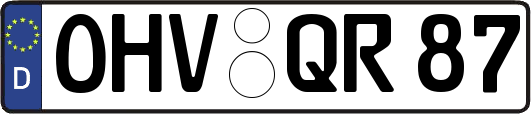 OHV-QR87