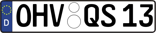 OHV-QS13