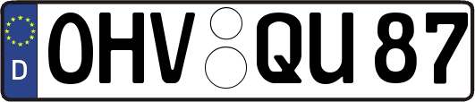 OHV-QU87