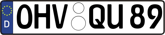 OHV-QU89