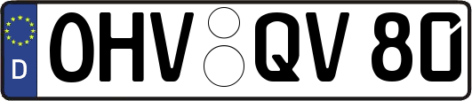 OHV-QV80