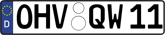 OHV-QW11