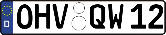 OHV-QW12