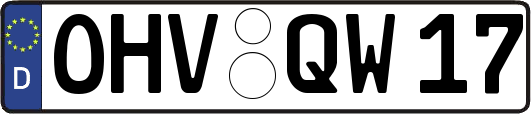 OHV-QW17