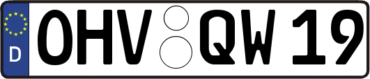 OHV-QW19