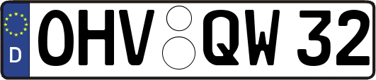 OHV-QW32