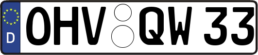 OHV-QW33