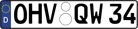 OHV-QW34