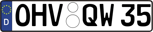 OHV-QW35