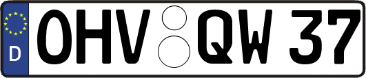 OHV-QW37