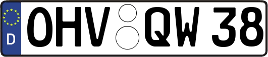 OHV-QW38