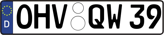 OHV-QW39