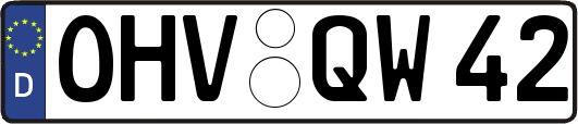 OHV-QW42