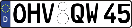 OHV-QW45
