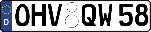 OHV-QW58
