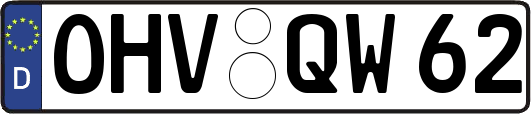 OHV-QW62