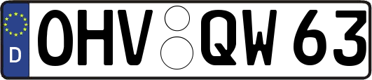 OHV-QW63