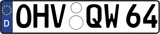 OHV-QW64
