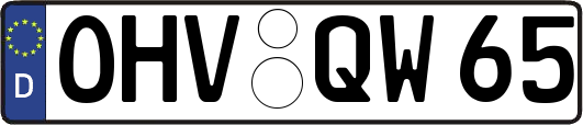 OHV-QW65