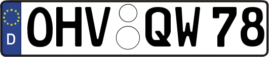 OHV-QW78