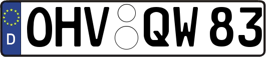 OHV-QW83