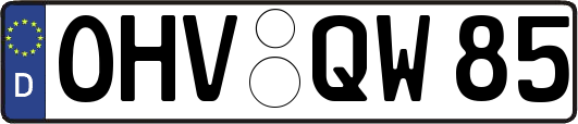 OHV-QW85