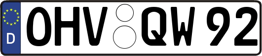 OHV-QW92