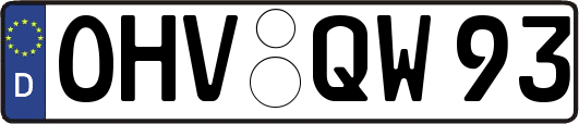 OHV-QW93