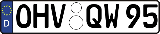 OHV-QW95