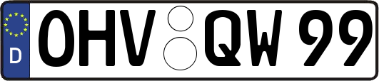 OHV-QW99