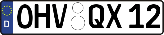 OHV-QX12