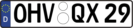 OHV-QX29