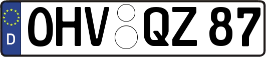 OHV-QZ87
