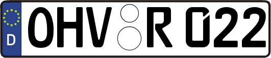 OHV-R022
