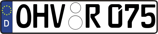 OHV-R075